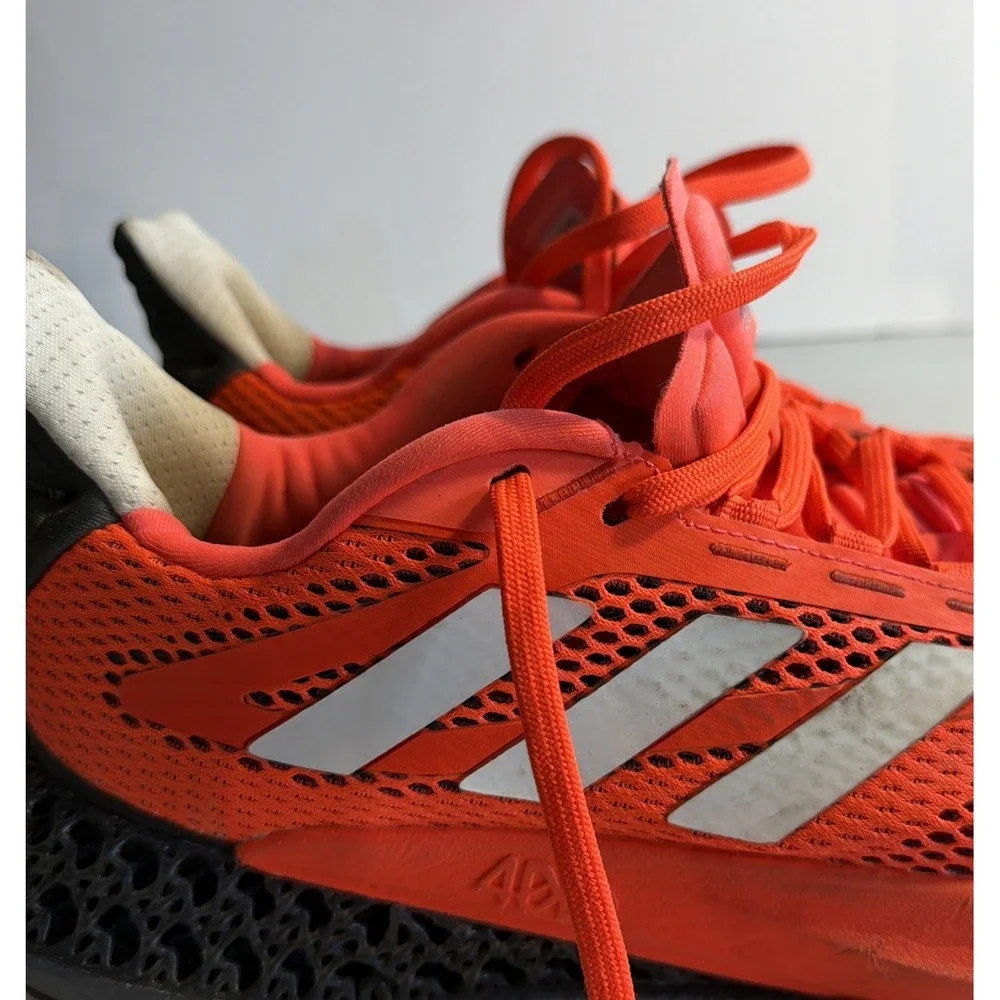 Adidas 4DFWD Running Shoes Mens 10.5 Pulse Solar Red Black Q46220 Sneakers